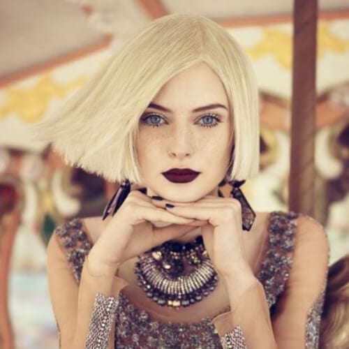 super straight short haircuts for women