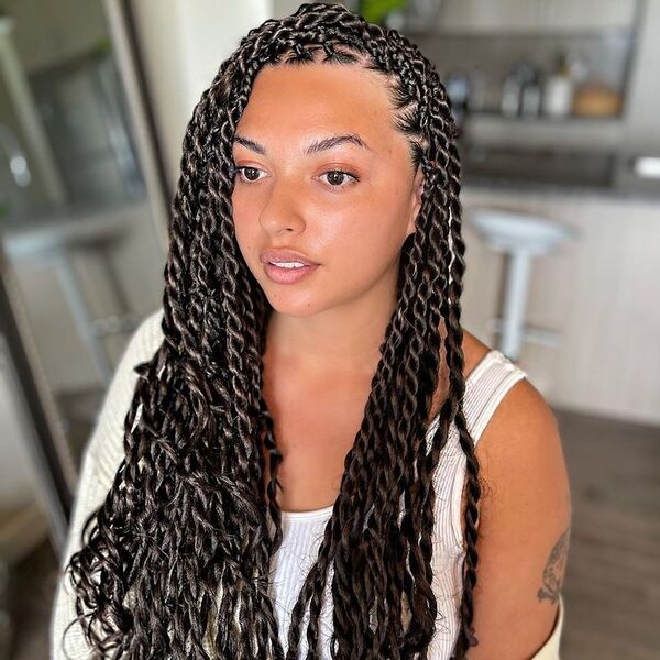 10 Stunning Kinky Twist Hairstyles to try at least once  Inspired Beauty